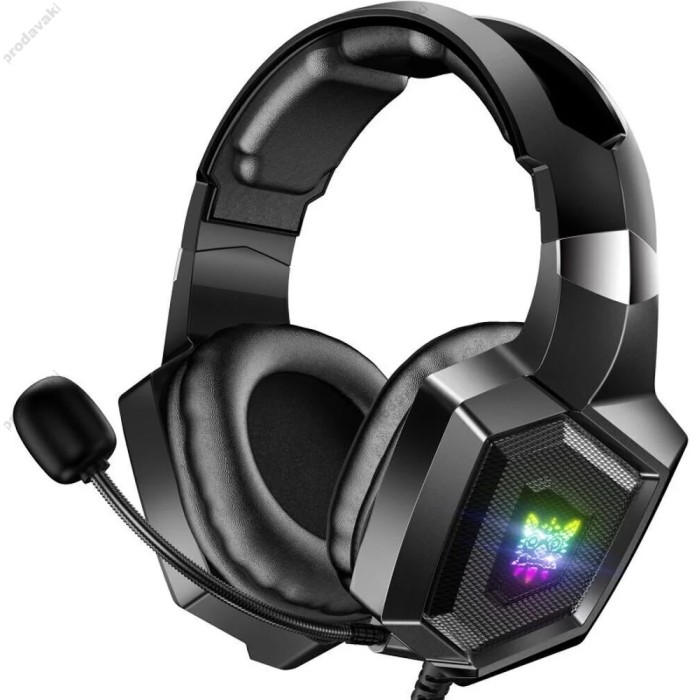 Дротові навушники Onikuma K8 Gaming with LED Black